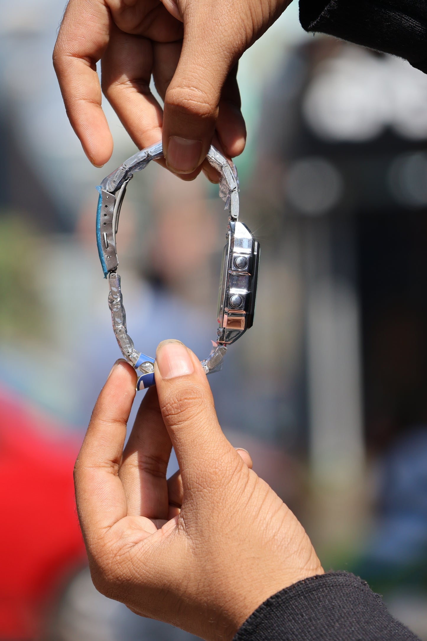 Casio World Time Digital Watch – Stainless Steel Edition