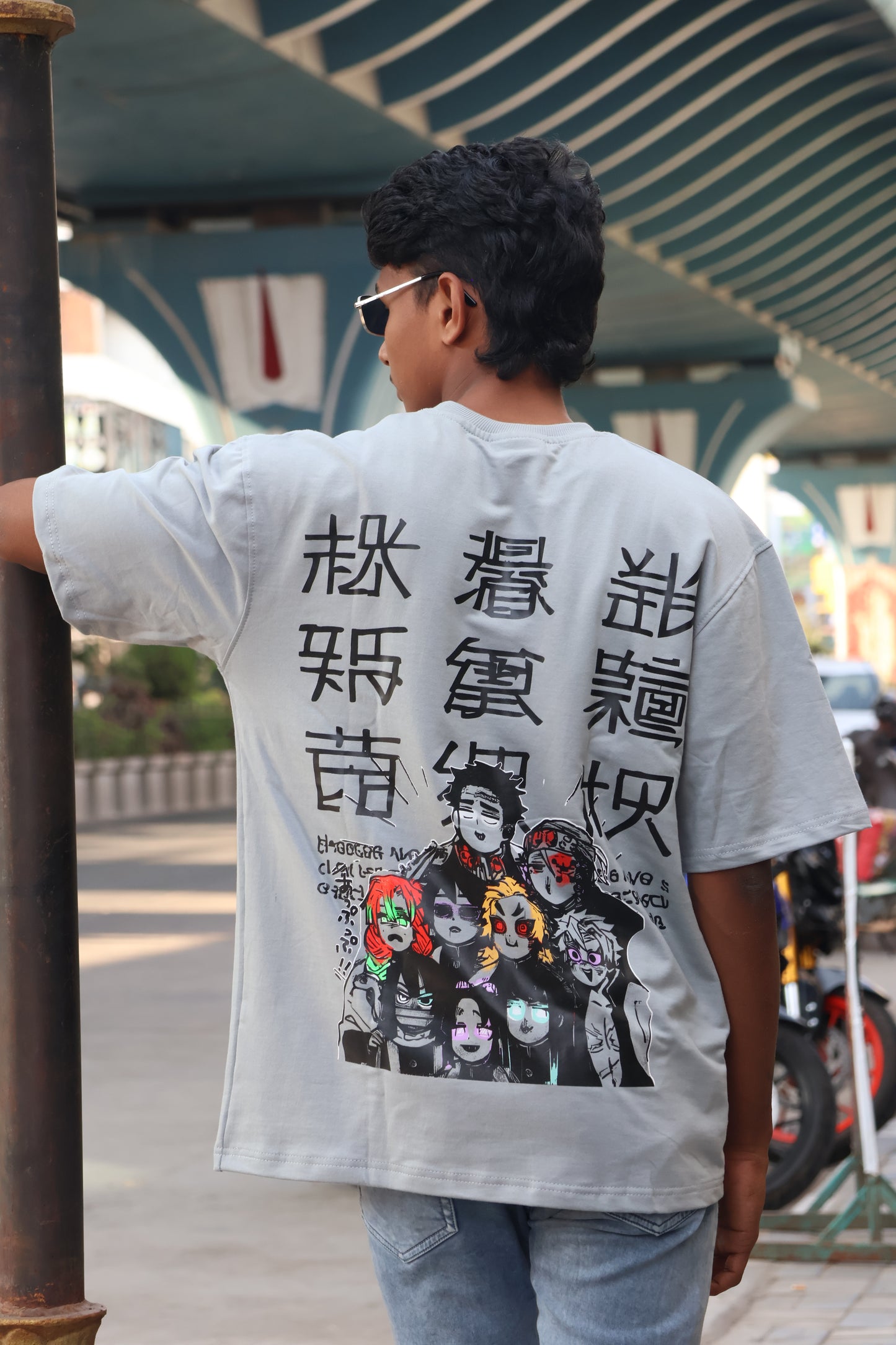 Hashira Squad – Premium Oversized Streetwear Tee