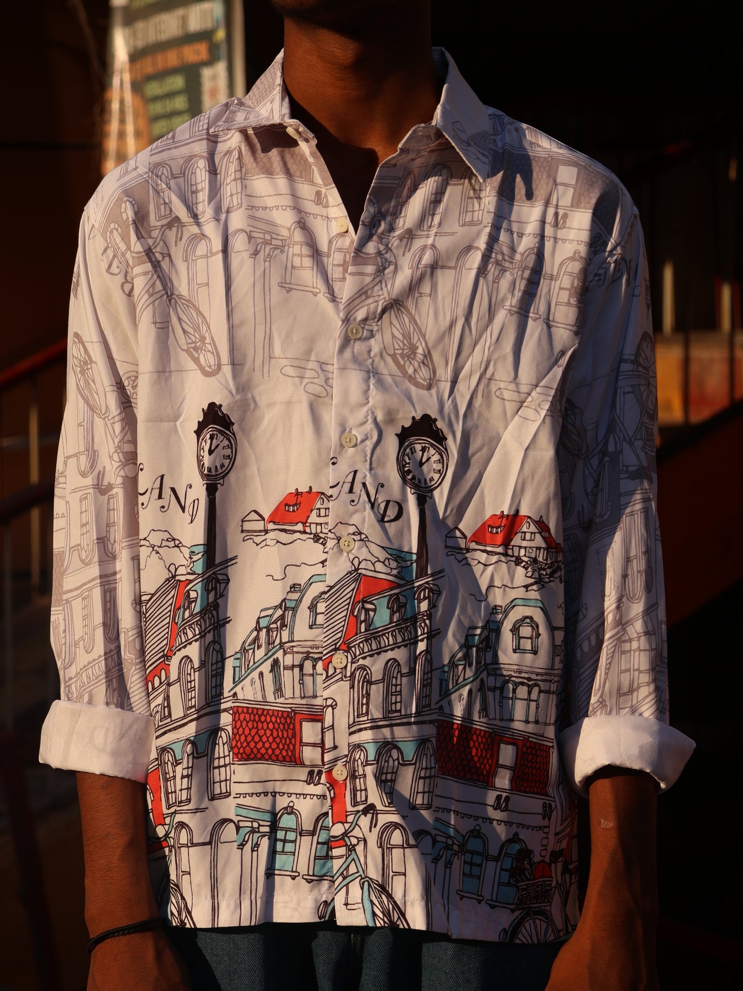 The "Portland" Illustrated Storyboard Shirt