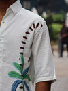 Oasis Oasis Cuban-Collar Linen Shirt