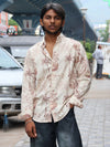 Sepia Horizon Resort Button-Down Shirt