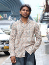 Vintage Damask Ornament Long-Sleeve Shirt