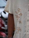 The Botanical Resort Shirt in Oatmeal Cream