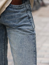 The Vintage Acid Wash Straight-Leg Denim