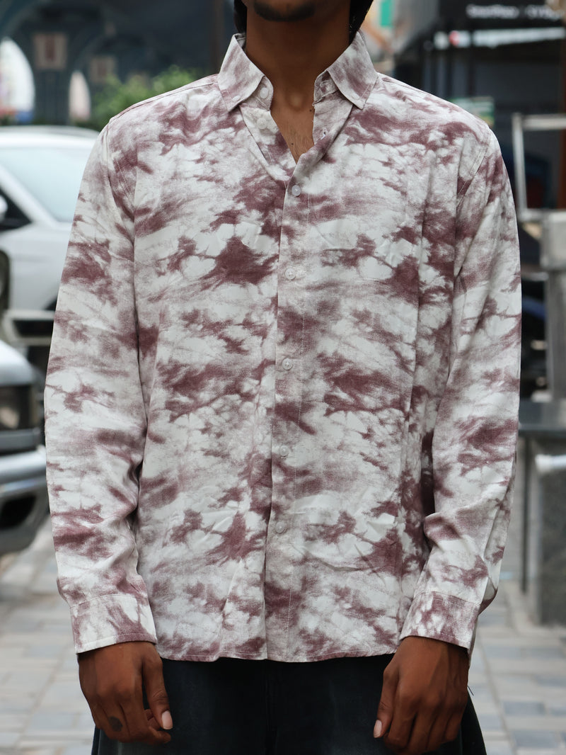 The Zen Cloud Tie-Dye Long-Sleeve Shirt