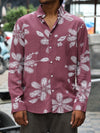 Resort Floral Casual Button-Down Shirt