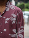 Resort Floral Casual Button-Down Shirt