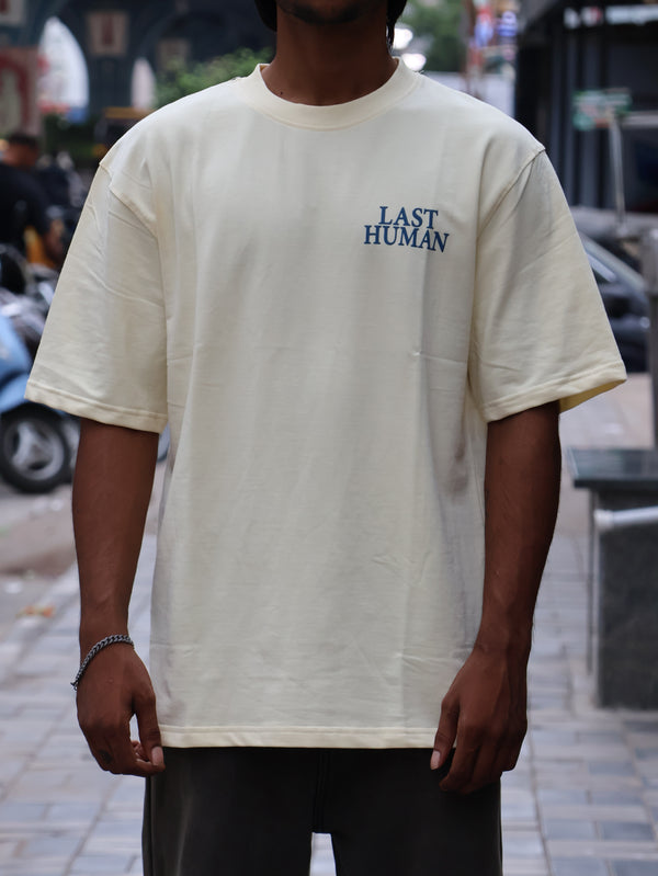 "French Riviera" Heavyweight Graphic Tee – Oatmeal Cream