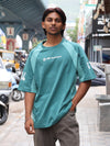 BMW Motorsport Panel Oversized Tee – Teal Accent