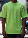 Legendary Power Oversized Graphic Tee – Lime Green