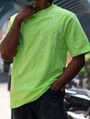 Legendary Power Oversized Graphic Tee – Lime Green