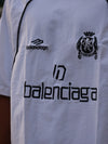 Athletic Crest Embroidered Oversized Tee – Crisp White