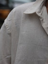 Multicolor Meadow Embroidered Textured Linen Shirt