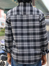 Men’s Premium Black & White Check Shirt