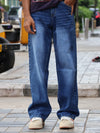 Classic Blue Straight-Fit Jeans