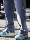 Men’s Grey Baggy Fit Jeans