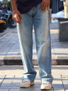 Men’s Light Blue Straight Fit Jeans