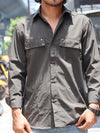 Men’s Olive Grey Utility ShirtMen’s