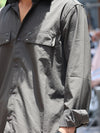 Men’s Olive Grey Utility ShirtMen’s