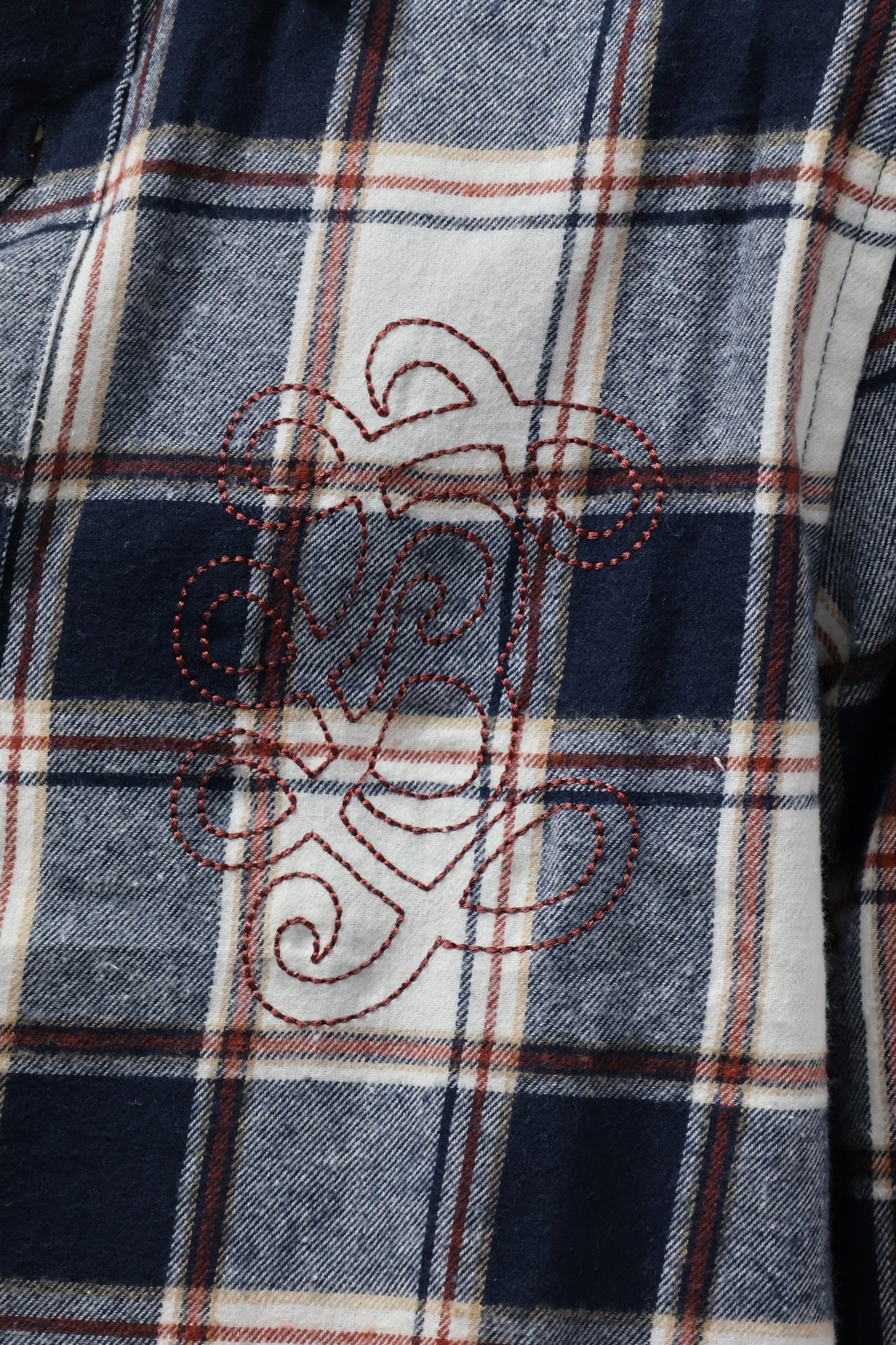 Embroidered Check Shirt – Classic Casual Essential