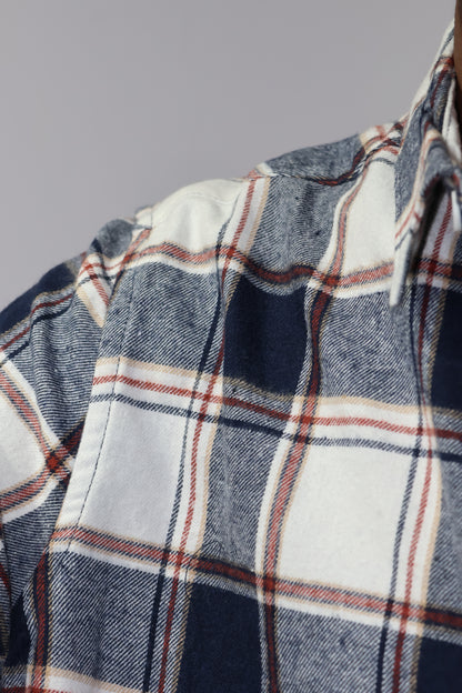 Embroidered Check Shirt – Classic Casual Essential