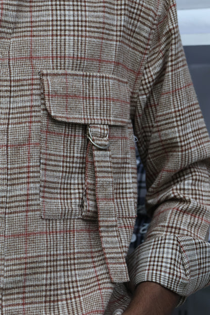 Utility Check Shirt – Relaxed Street Fit