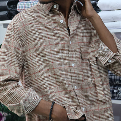 Utility Check Shirt – Relaxed Street Fit