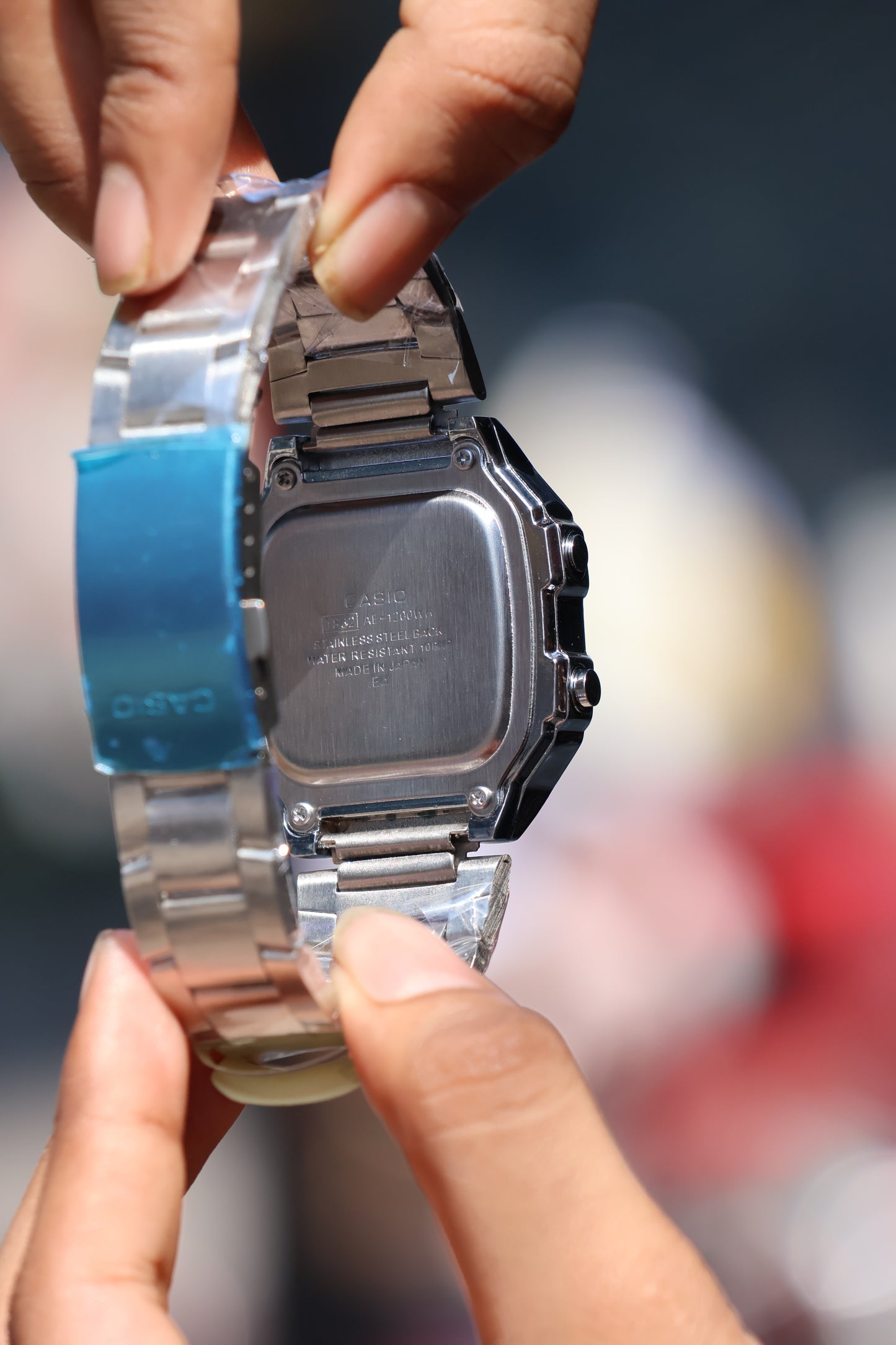 Casio World Time Digital Watch – Stainless Steel Edition