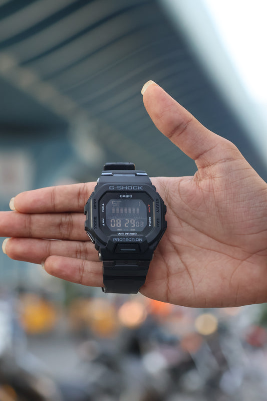 Casio G-SHOCK Black Digital Watch – Tough Series | Shock Resistant | 200M WR