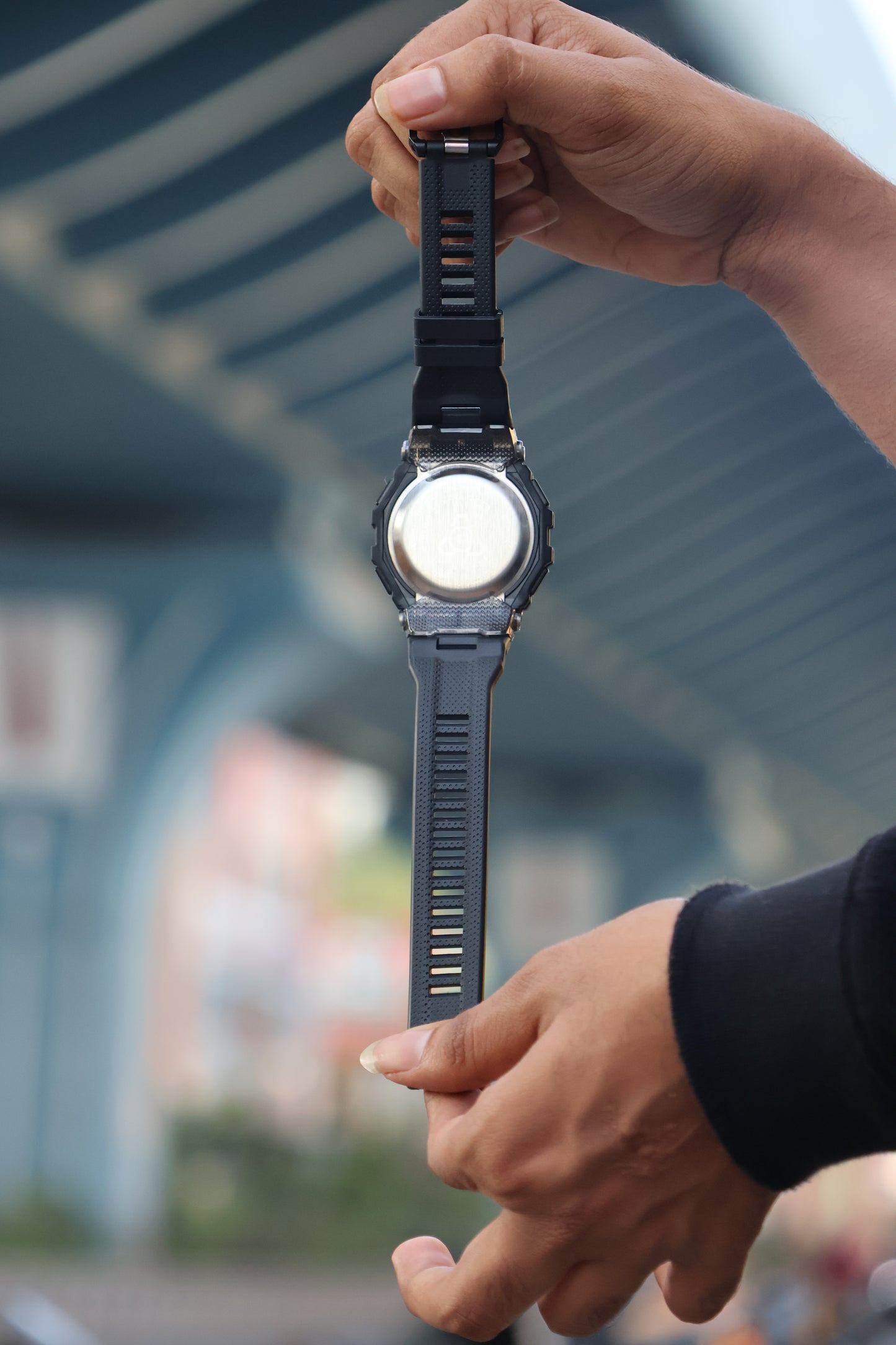 Casio G-SHOCK Black Digital Watch – Tough Series | Shock Resistant | 200M WR