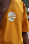 Mustard Yellow Oversized Graphic T-Shirt