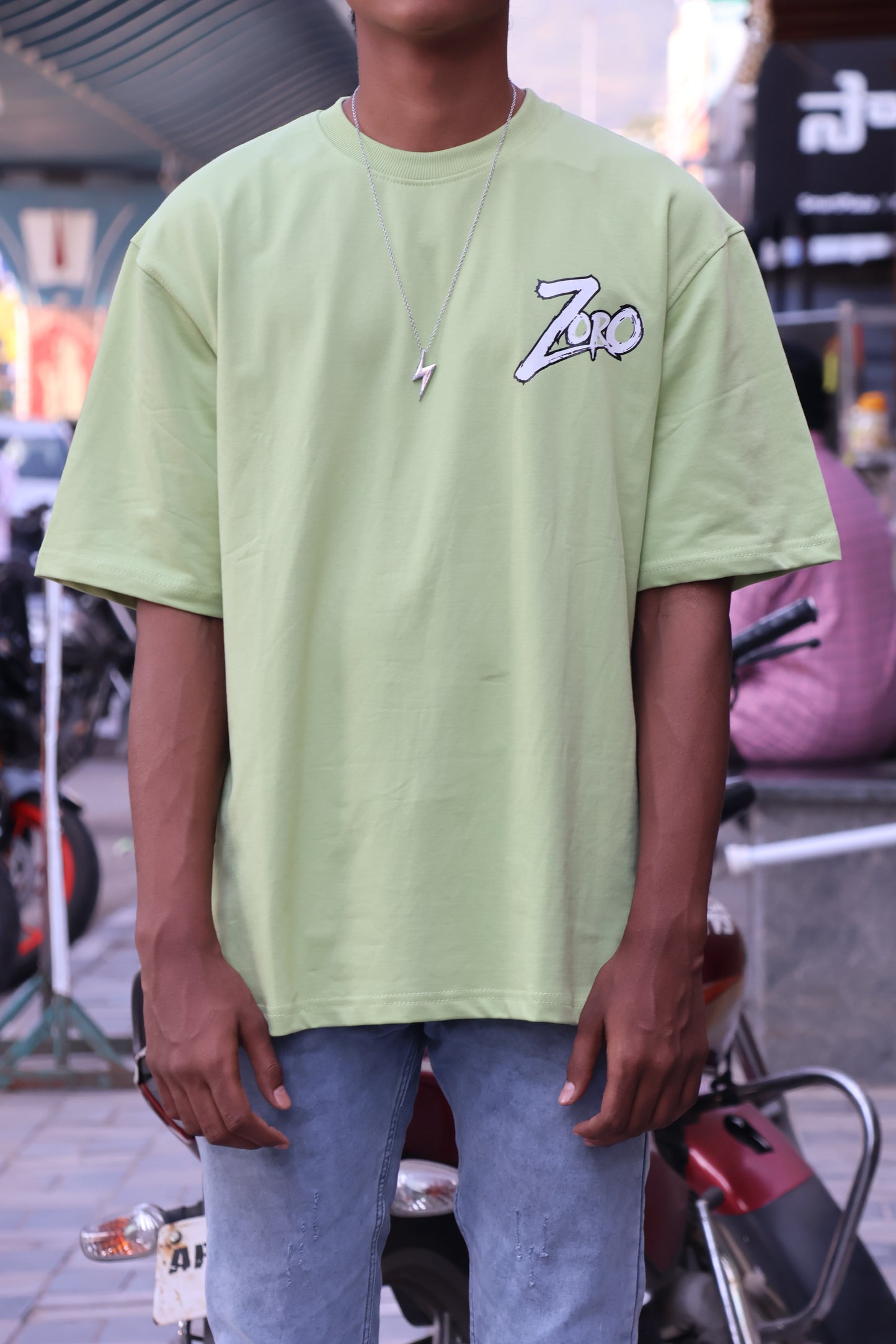 Elite ZORO PRINTED Anime Streetwear Collection – Oversized Heavyweight Tees