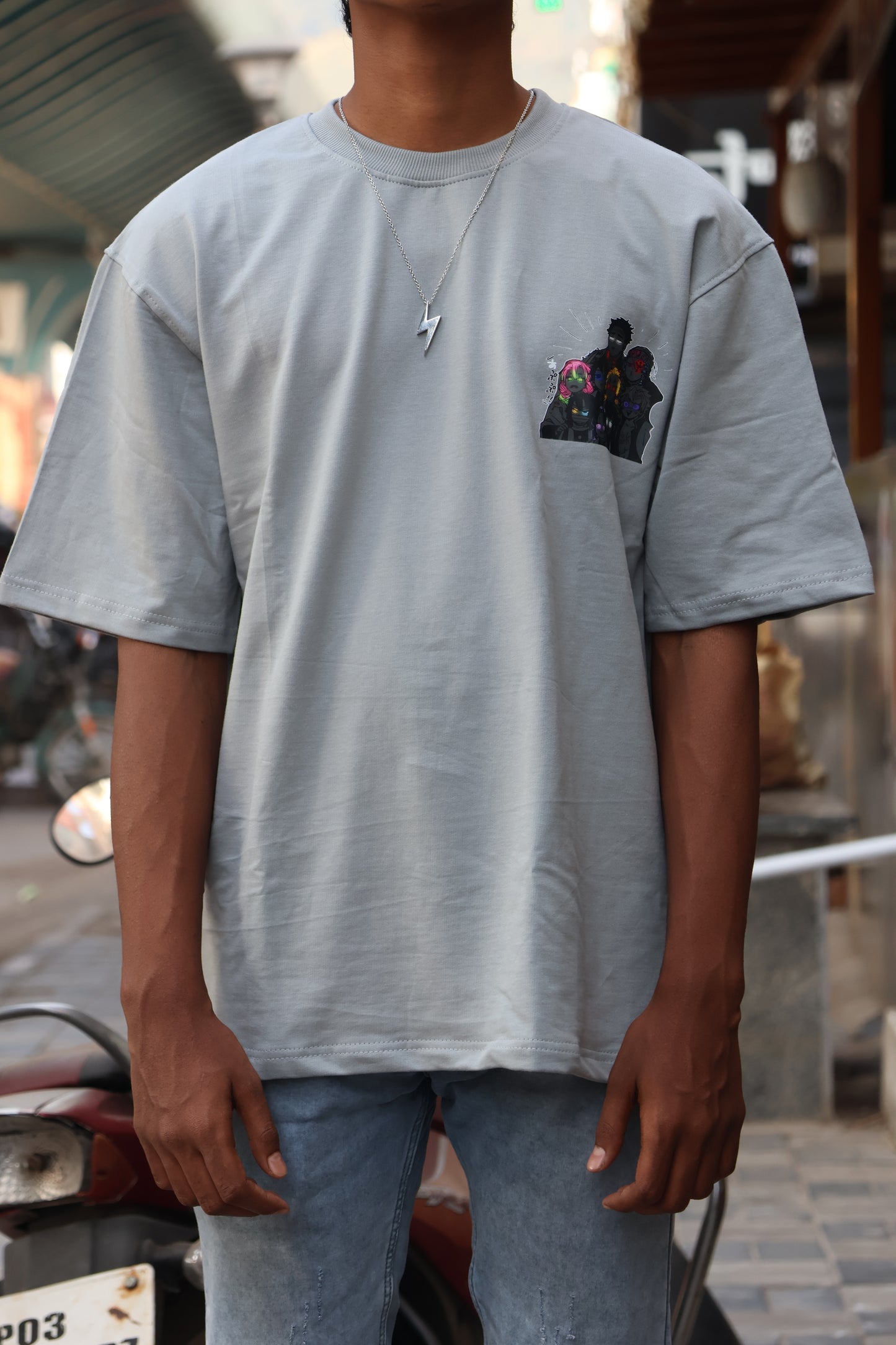 Hashira Squad – Premium Oversized Streetwear Tee