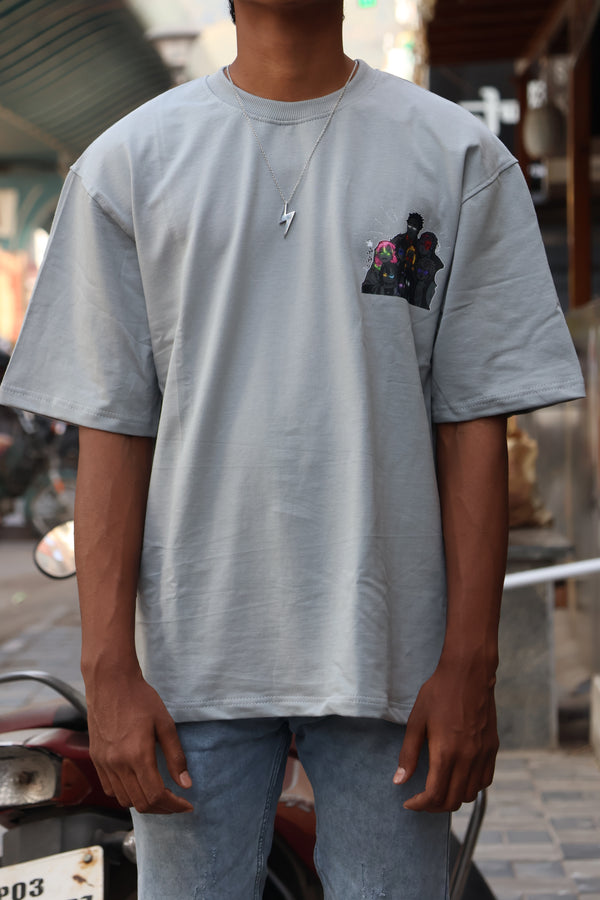 Hashira Squad – Premium Oversized Streetwear Tee