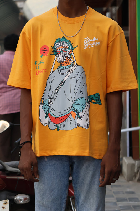 Cyber-Skate "Future" Oversized Tee