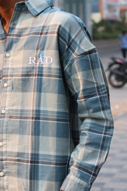 Rad Plaid: The Triple-Stripe Embroidered Flannel