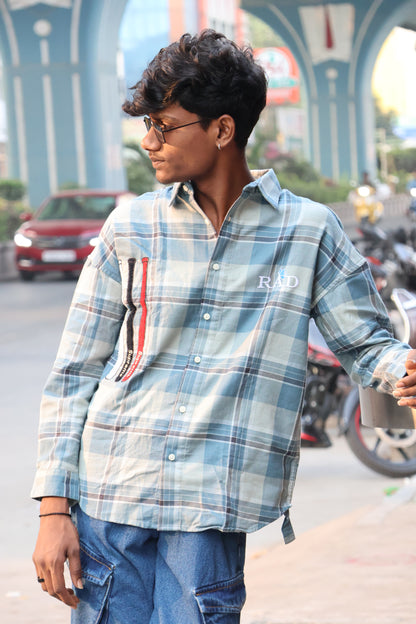 Rad Plaid: The Triple-Stripe Embroidered Flannel