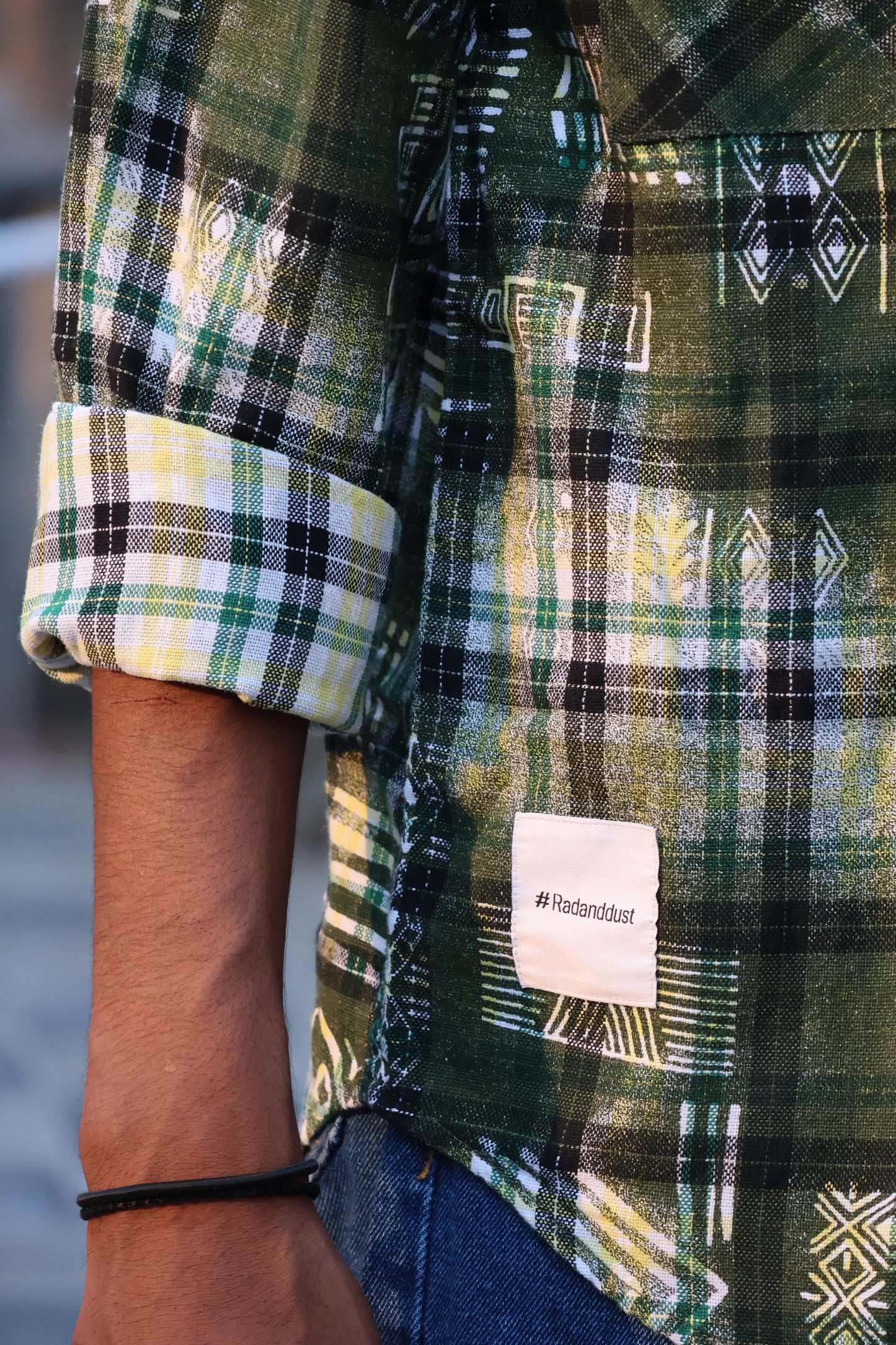 The Geo-Pattern Utility Flannel: Heritage Meets Street shirt