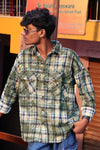 The Geo-Pattern Utility Flannel: Heritage Meets Street shirt