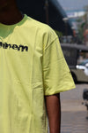 Eminem Graphic Oversized T-Shirt – Neon Yellow Streetwear Edition