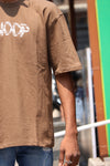 Snoop Dogg Graphic Oversized T-Shirt – Brown Streetwear Edition