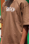 Snoop Dogg Graphic Oversized T-Shirt – Brown Streetwear Edition