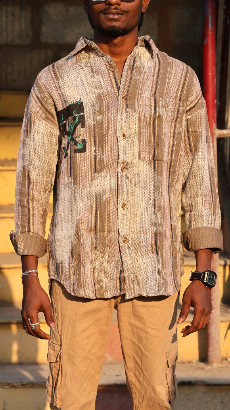 Earth-Tone Distressed 