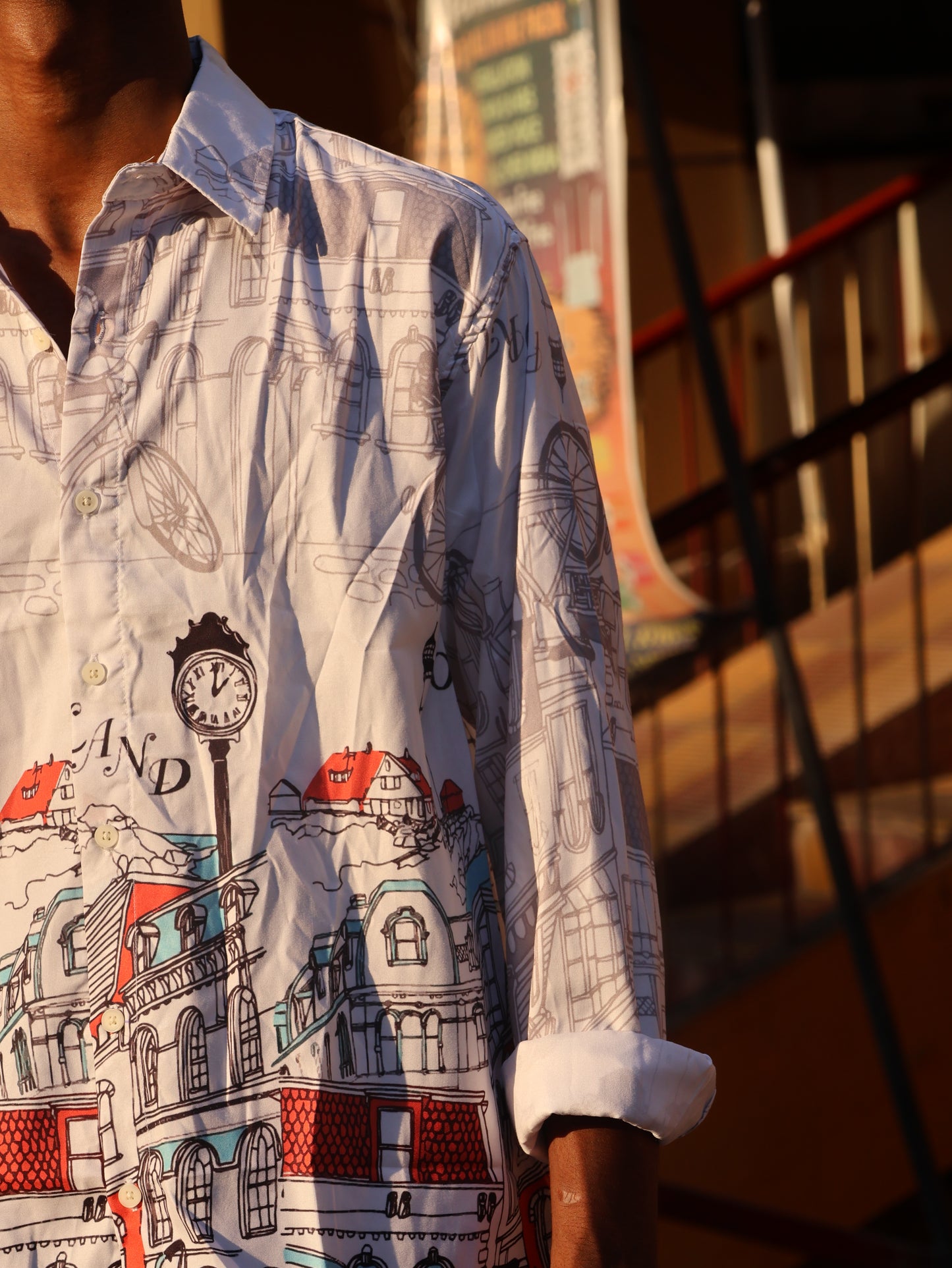 The "Portland" Illustrated Storyboard Shirt