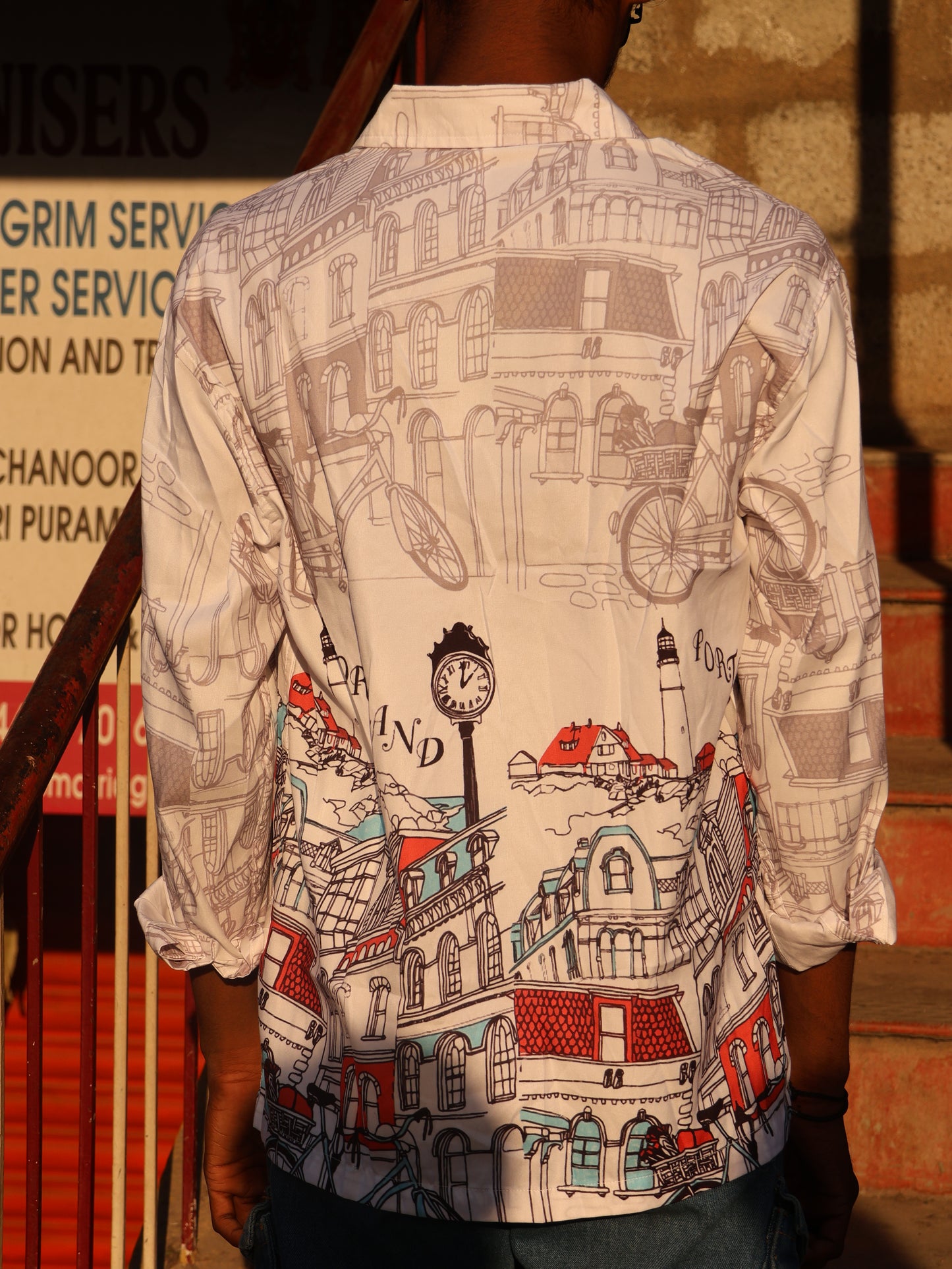 The "Portland" Illustrated Storyboard Shirt