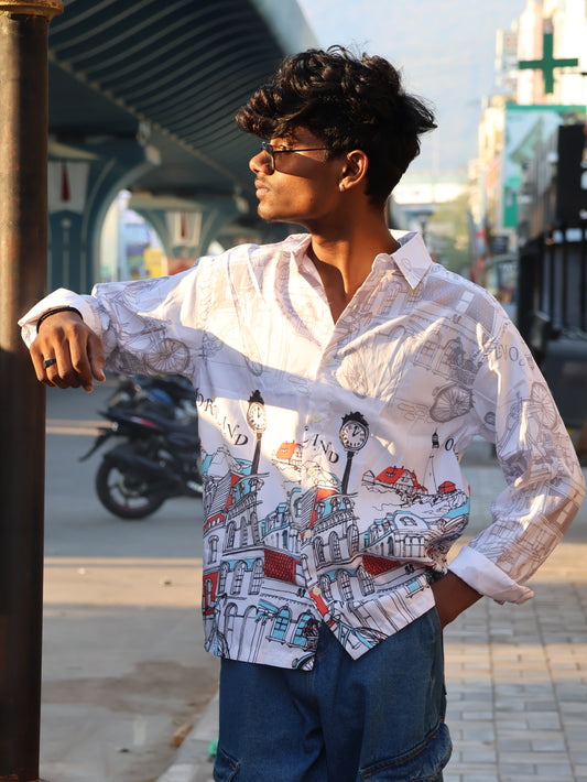 The "Portland" Illustrated Storyboard Shirt