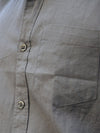 SKRIVOO Sage Green Textured SKRIVOO Linen  Shirt