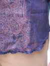 Vintage Paisley Printed Shirt – Maroon Purple