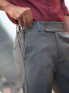 Oxford Grey Gurkha-Style Trousers