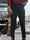 Midnight Navy D-Ring Side-Adjuster Trousers